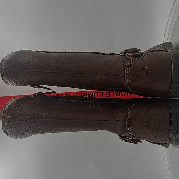 K OshKosh B'gosh Brown Kids Boots 7m - Picture 3 of 8